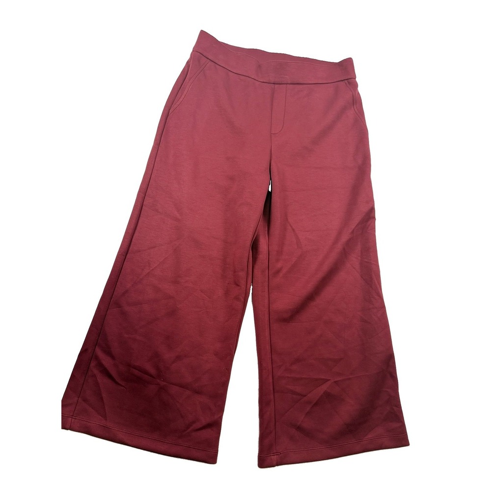 Truth By Republic Pants Pull On Dress Cotton Stretch Womens XL Maroon Zinfandel